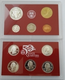 США годовой набор 2006, 10 монет Proof,серебро,сертификат, photo number 4