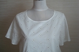 Lieblingsstuck Красивая женская блузка прошва бело молочная 46/48, numer zdjęcia 4