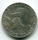 1 доллар 1976 Монетный двор S, фото №3