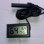 Выносной гигрометр термометр для инкубатора, фото №4