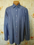 Рубашка синяя полоса TOMMY HILFIGER коттон р-р 39 (состояние нового), фото №2