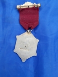 Масонская медаль 1939г серебро 925пр. Англия, фото №3