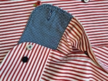 Рубашка красная полоса TOMMY HILFIGER коттон p-p 39 (состояние нового), фото №9
