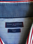 Рубашка красная полоса TOMMY HILFIGER коттон p-p 39 (состояние нового), photo number 11