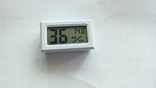 Гигрометр, термометр (с батарейкой), фото №2