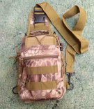 Сумка-рюкзак тактическая плечевая (Wasteland Python). Блиц., фото №2
