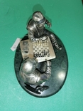 Серебряная фигура ручной работы "Еврейские шахматисты, фото №4