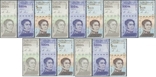 Venezuela Венесуэла 5 шт х набор 3 банкноты 200000 500000 1000000 Soberanos 2020 ( 2021 ), фото №2