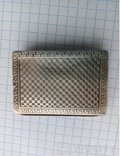 Спичечница/ футляр для спичек, серебро 935 пробы. Западная Европа, фото №2