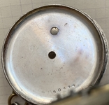 Часы старинные John Salter, производство H. Moser, серебро, d 45 мм, ключевка, 19 век, фото №6