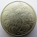 Нидерланды, 1 серебряный даальдер "Kievitsbloem" 2001 г., фото №3