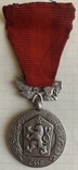 Серебряная медаль Чехословакии За заслуги в защите отечества, фото №2