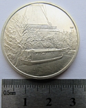 Нидерланды, 1 серебряный даальдер "Каналы Амстердама" 2001 г., фото №4