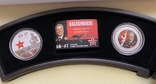 Монеты в наборе 2 шт., серебро 999 по 1 унции, 60 лет Автомату Калашникова АК-47, фото №2
