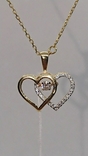 Кулон Diamant Heart Dancing Diamond Yellow Gold 750, фото №6