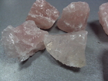 Камни минералы Розовый кварц лот 7 шт, фото №10