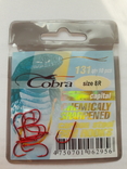 Крючки Cobra #8 Red (№135), numer zdjęcia 2