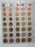 Підбірка Євро монет по країнам. Від 1євроцента до 2 євро., фото №5