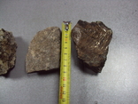 Камни минералы с пиритом, кварцы геология лот 3 шт, фото №4
