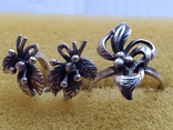 Set of ring and earrings, silver 925, USSR., photo number 5