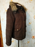 Куртка зимняя вельветовая SAIX коттон p-p L (состояние!), фото №2
