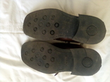 Мужские импортные демисезонные ботинки из натуральной кожи, фото №5