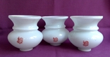 The shades are white. White milk glass., photo number 3