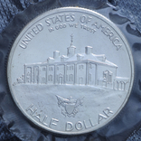 50 Центов 1982 D Джордж Вашингтон, США, фото №4