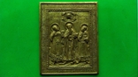 Икона Святители : Григорий Богослов, Василий Великий и Иоанн Златоуст 19 век, фото №2