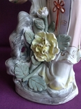 The statuette is a Chinese woman. Porcelain., photo number 5