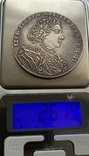Монета 1 рубль 1707 год, вес 26,2 грамма. Копия, photo number 6