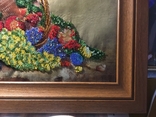 Картина Кошик фруктів, бісер вишивка, фото №3