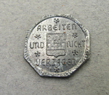 1919 Нотгельд, 2 пфеннига Хамм, Вестфалия сталь n15, фото №7