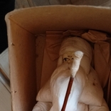 Подставочный Дед Мороз - под ёлку - папье-маше - 1983 - ф-ка г. Калинин - в родной коробке, фото №5