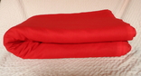 Рулон ткани кумач,(бязь красная) из СССР-30 метров, фото №3