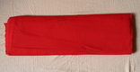 Рулон ткани кумач,(бязь красная) из СССР-30 метров, фото №7