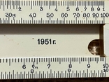 Логарифмическая линейка. Ф-ка счетных приборов. 1951 год, фото №8