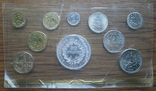 Монеты Годовой набор 1980 г . Франция, фото №3