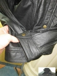 Классная короткая кожаная женская куртка Echtes Leder. Германия. Лот 1041, фото №5