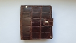 Мужской кошелек ( портмоне ) из кожи крокодила, фото №2