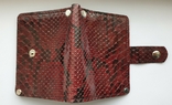 Женский кошелек ( портмоне ) из кожи питона, фото №5