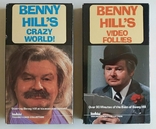 Фирменные видеокассеты Шоу Бенни Хилла (Benny Hill) 2 видеокассеты, фото №2