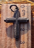 Крестик католический с кольцом., фото №3