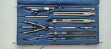 Сьаринная готовальня, набор чертёжных A.B. Lindholm. Stockholmинструментов, фото №7