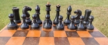 25 Шахматы, СССР Шахи. Деревянные советские шахматы, фото №7