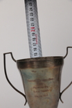 Часть спортивного кубка с дарственной надписью, фото №4