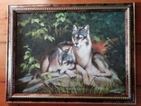 Картина в рамі "Два вовки", фото №2