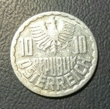 Австрия 10 грошей 1980, фото №3