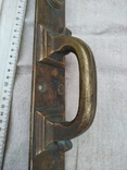 Большая бронзовая дверная ручка., фото №6