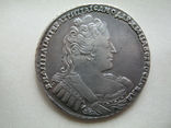 Рубль 1733г., фото №2